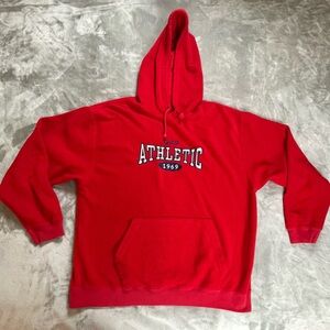 Classic GAP Men's Red Athletic Hoodie XL